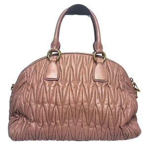 Pre-Owned Miu Miu Two-Way Bag in pink N22933446