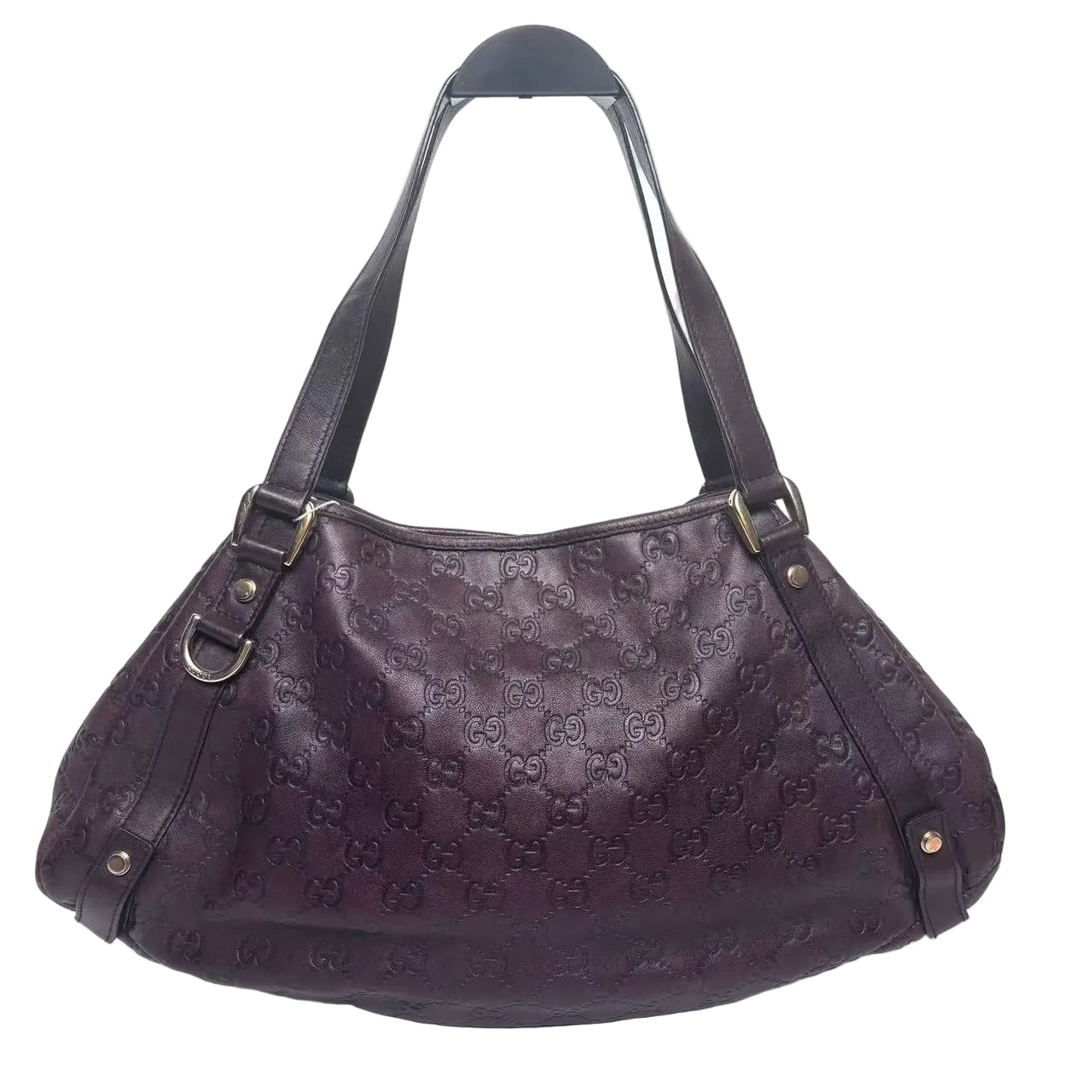 Pre-Owned Gucci GG Crystal Canvas Jackie Joy shoulder bag Size Large N22933450