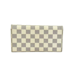 Pre-Owned  Louis Vuitton Emilie Wallet in Damier Azur canvas N22970062