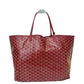 Pre-Owned Goyard Saint Louis GM bag in the color Burgundy N22969752