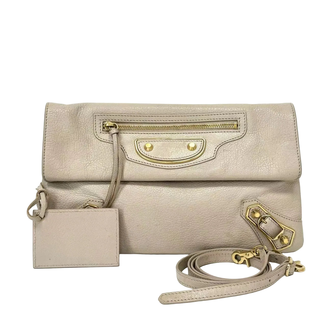 Pre-Owned Balenciaga Classic Metallic Edge Envelope Clutch N22909698