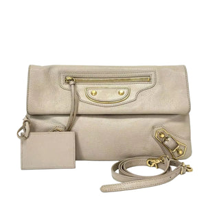 Pre-Owned Balenciaga Classic Metallic Edge Envelope Clutch N22909698