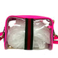Pre-Owned Gucci Ophidia Mini Transparent Bag in fluorescent pink N22901087
