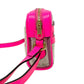 Pre-Owned Gucci Ophidia Mini Transparent Bag in fluorescent pink N22901087