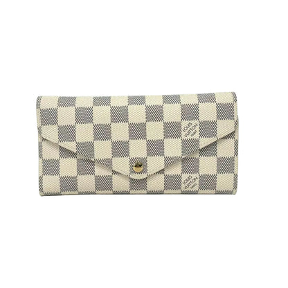 Pre-Owned Louis Vuitton Sarah Wallet in the Damier Azur pattern N22875211