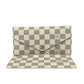 Pre-Owned Louis Vuitton Sarah Wallet in the Damier Azur pattern N22875211