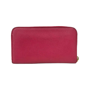 Pre-Owned Prada Saffiano Leather Zip-Around Wallet N22967451