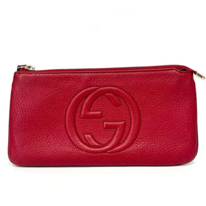 Pre-Owned Gucci Soho leather wrist wallet N22933419
