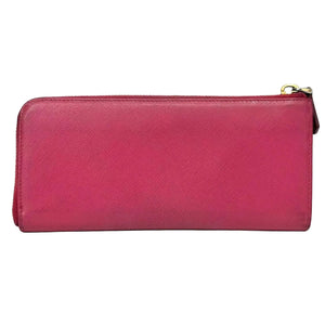 Pre-Owned Prada Saffiano leather continental wallet N22933362