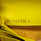Pre-Owned Valentino Garavani Rockstud Compact Bifold Wallet in a "Lemon Yellow" N22886919
