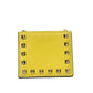Pre-Owned Valentino Garavani Rockstud Compact Bifold Wallet in a "Lemon Yellow" N22886919