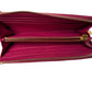 Pre-Owned Miu Miu Madras long zip-around wallet N22911320