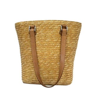 Pre-Owned Burberry Blue Label straw (raffia) tote N22872506