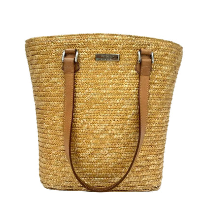 Pre-Owned Burberry Blue Label straw (raffia) tote N22872506