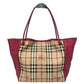 Pre-Owned Burberry Small Haymarket Check Canterbury Tote Bag N22860400