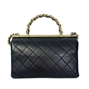 Pre-Owned Chanel La Parisienne Flap Bag Size Medium