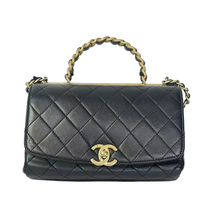 Pre-Owned Chanel La Parisienne Flap Bag Size Medium