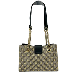 Pre-Owned Gucci Padlock Small GG Bees Shoulder Bag N23020921