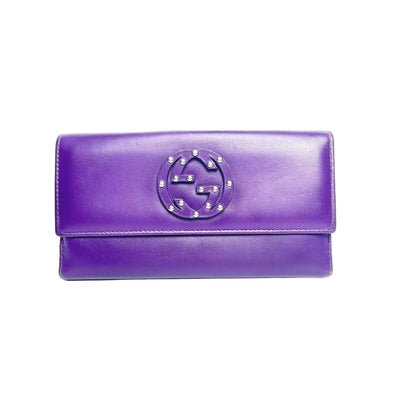 Pre-Owned Gucci Interlocking G Continental Flap Wallet N22986567