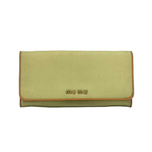 Pre-Owned Miu Miu long wallets N22908539