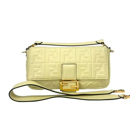 Pre-Owned Fendi Medium Baguette luxury shoulder bag Size Medium N22982068