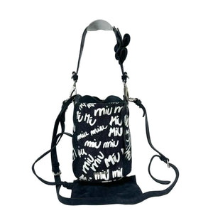 Pre-Owned Miu Miu printed bucket bag N22927776