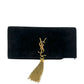Pre-Owned Saint Laurent Kate Monogram Tassel Clutch Size Medium N22982056