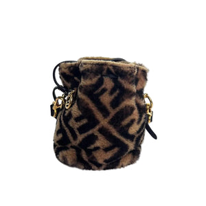 Pre-Owned Fendi Mon Trésor Mini Bucket Bag N22988201
