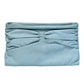 Pre-Owned miumiu Aquamarina Nappa Leather Oversized Bow Pochette Clutch Bag N22980340