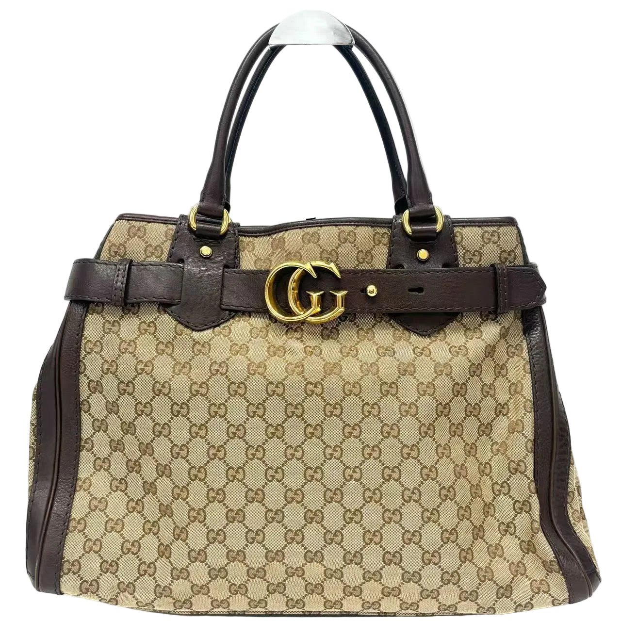 Pre-Owned Gucci GG Canvas Running Tote Size Large N23037055