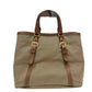 Pre-Owned  Prada Logo Jacquard 2-Way Tote Bag N23037134