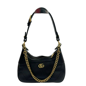 Pre-Owned Gucci Aphrodite Small Shoulder Bag in black N23044199