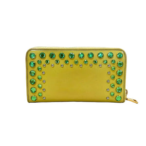 Pre-Owned Prada Saffiano Vernice leather wallet Limited Edition