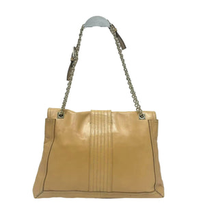 Pre-Owned Pre-Loved Fendi Leather Maxi Baguette Flap Bag N23064089&nbsp;