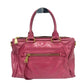 Pre-Owned Miu Miu Vitello Shine Bauletto or Mini Motorbag N23063945