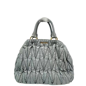 Pre-Owned Miu Miu Matelassé 2-Way Shoulder Bag N23063969