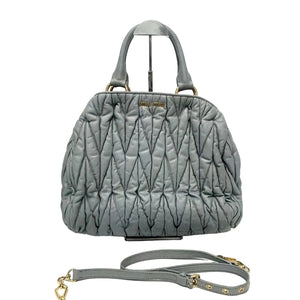 Pre-Owned Miu Miu Matelassé 2-Way Shoulder Bag N23063969