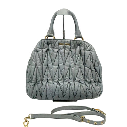 Pre-Owned Miu Miu Matelassé 2-Way Shoulder Bag N23063969