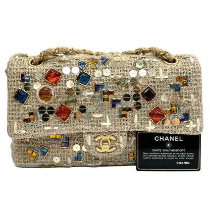 Pre-Owned Chanel Classic Medium Double Flap Bag from the Cruise 2018 "Paris-Athens" Collection N23117822
