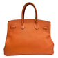Pre-Owned Hermès Birkin 35 in the classic "Hermès Orange" N23117396