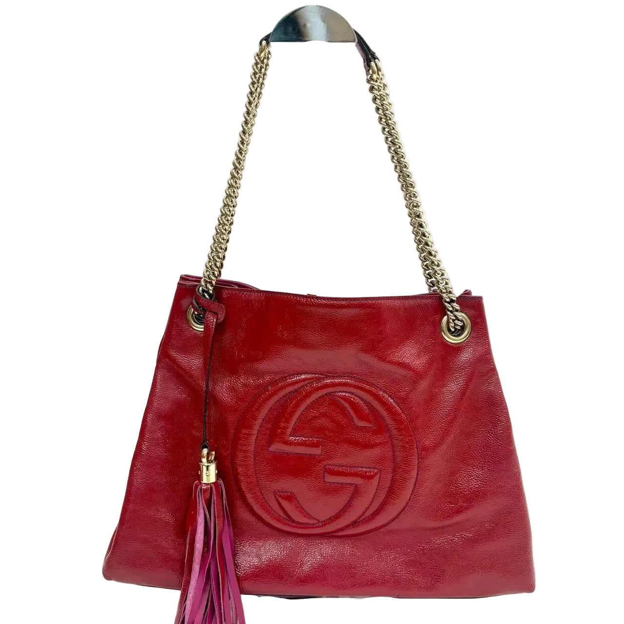 Pre-Owned Gucci Medium Soho Chain Tote N23125926