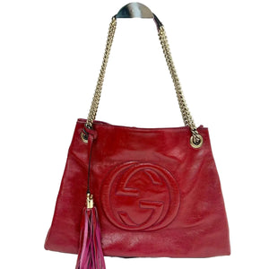 Pre-Owned Gucci Medium Soho Chain Tote N23125926