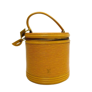 Pre-Owned Louis Vuitton Tassil Yellow Epi Leather Cannes Bag N23125813