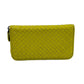 Pre-Owned Bottega Veneta Intrecciato Zip Around Long Wallet N22904205