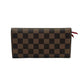 Pre-Owned Louis Vuitton Josephine Wallet in Damier Ebene canvas N23005164