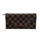 Pre-Owned Louis Vuitton Josephine Wallet in Damier Ebene canvas N23005164