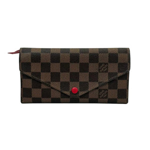 Pre-Owned Louis Vuitton Josephine Wallet in Damier Ebene canvas N23005164