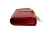 Pre-Owned Saint Laurent (YSL) Kate Tassel Bag in a red crocodile-embossed finish N23017671