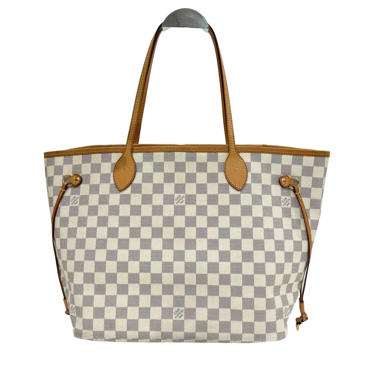 Pre-Owned Louis Vuitton Neverfull in the Damier Azur pattern GM(large) N23062659