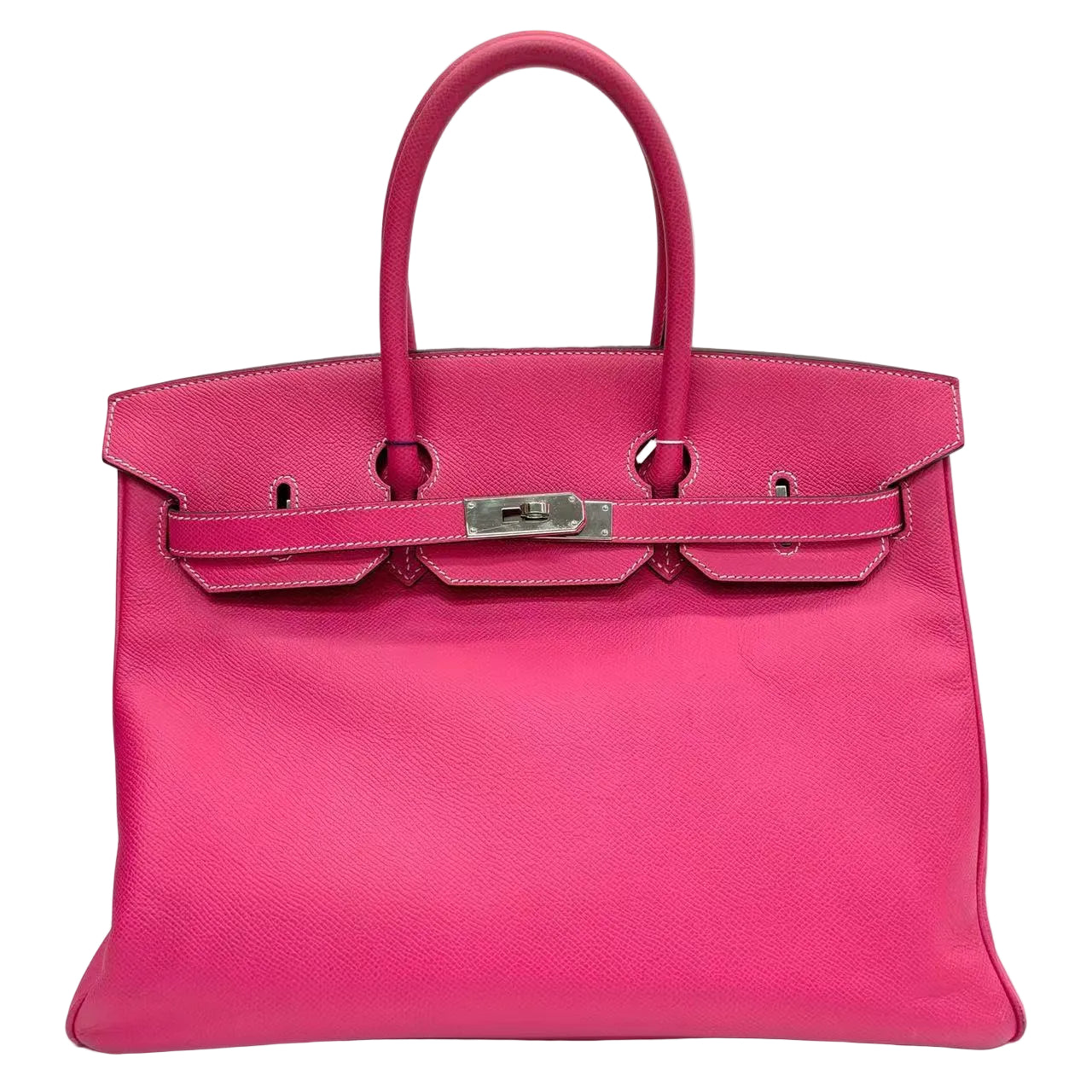 Pre-Owned Hermès Birkin 30 Rose Tyrien color Candy Collection N23119290